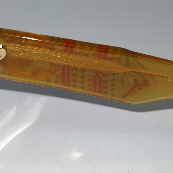 🤩Gucci Hollywood Forever Honey Green Floral Crystal Unisex Sunglasses 🤩 - Picture 8 of 10